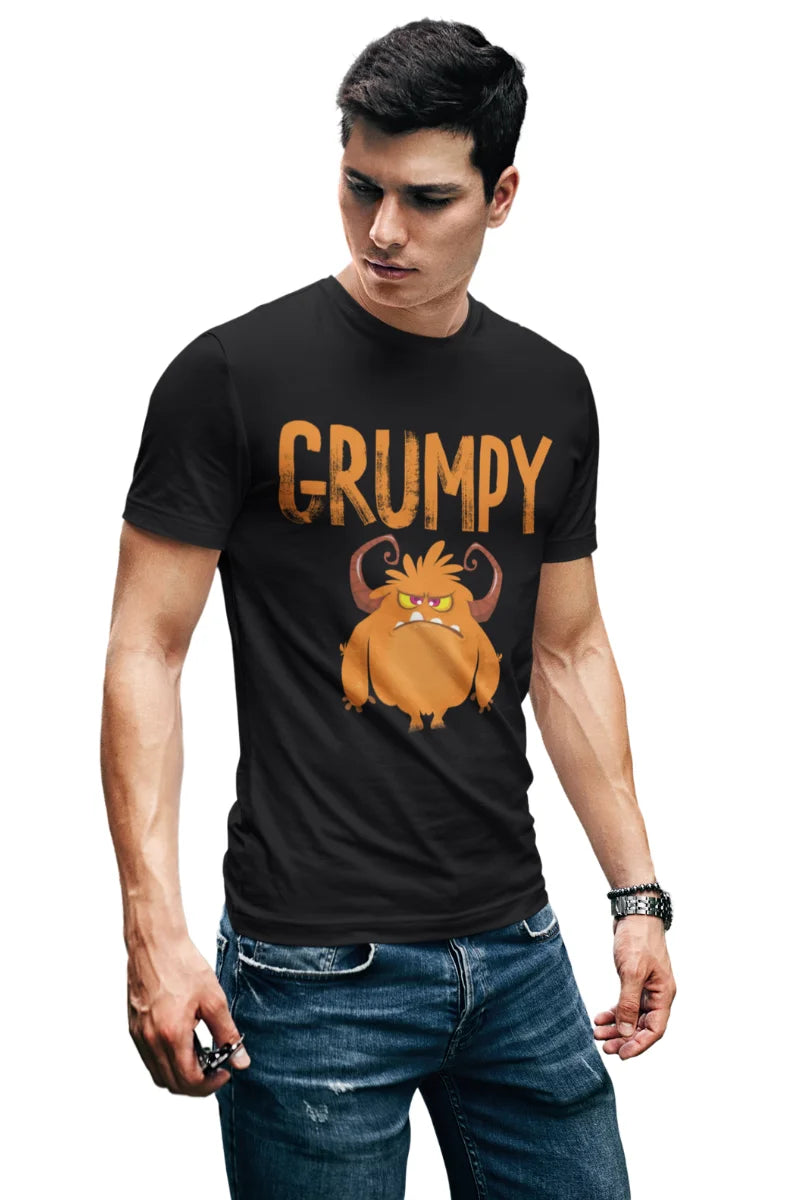 Grumpy Monster Cartoon T-Shirt