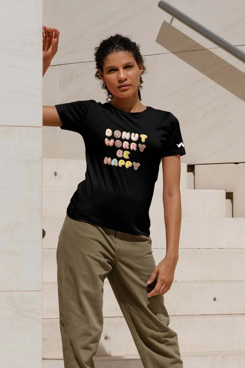 Donut Worry Be Happy T-shirt