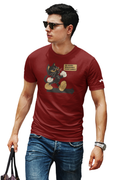 #maroonAllGoodBlackCatGraphic