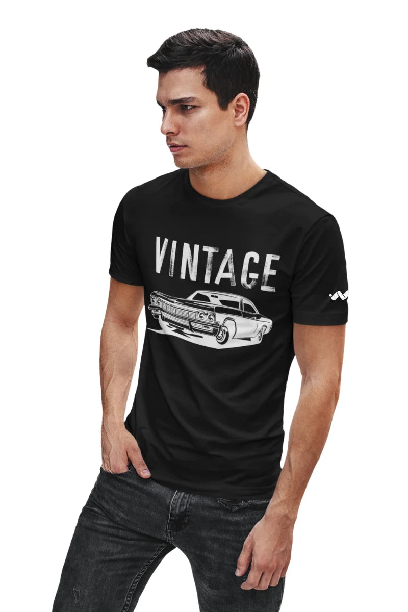 Vintage Car Graphic T-Shirt