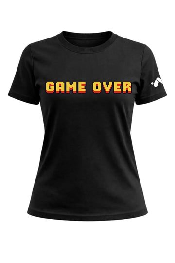 Game Over Pixel Art Graphic T-Shirt Female