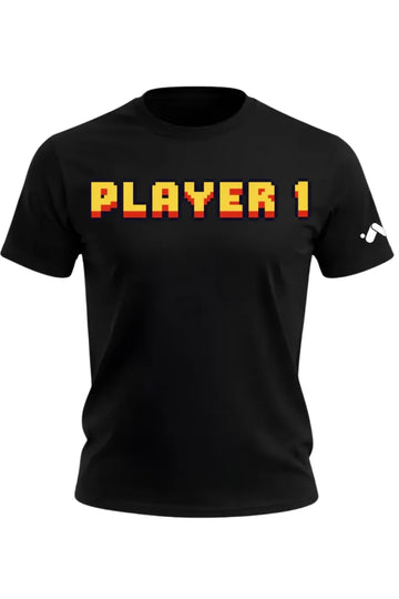 Player 1 Retro Pixel Art T-Shirt