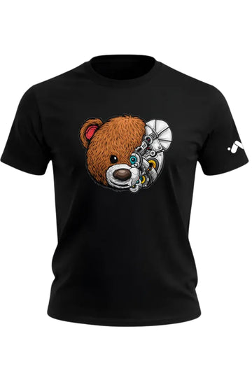 Teddy Half Bear Half Robot T-shirt