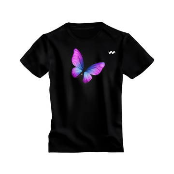 Purple & Blue Butterfly Wings T-Shirt