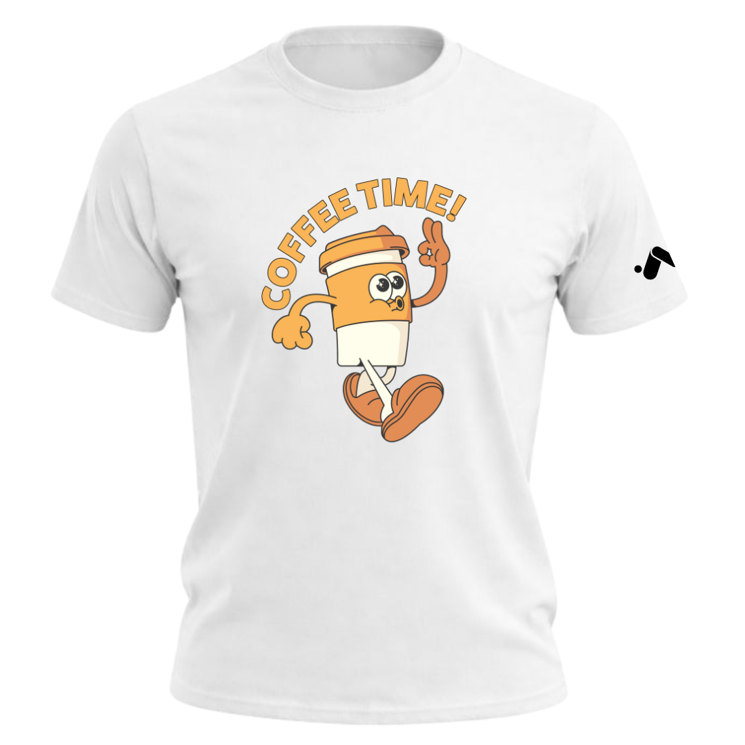 #whiteCoffeeTimeWalkingCup