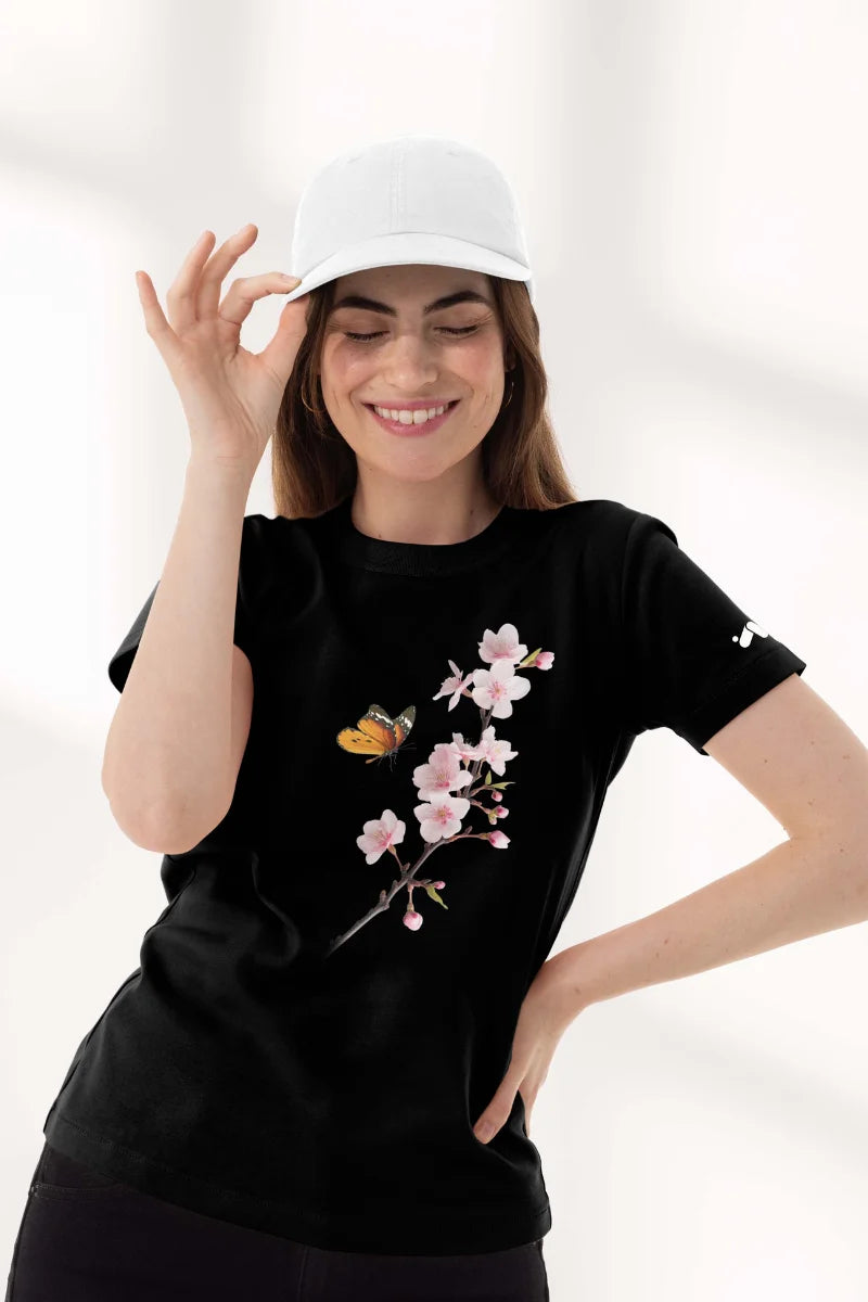 Cherry Blossom Floral T-Shirt