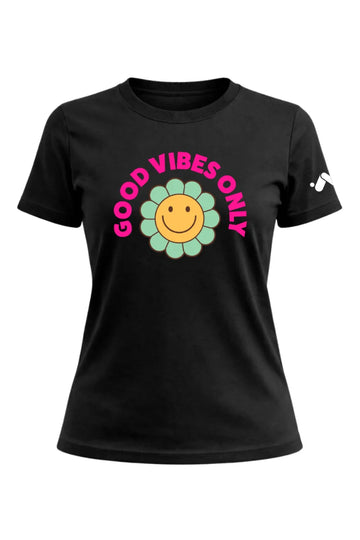 Good Vibes Only Flower T-shirt